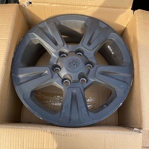 2016 blacked out Toyota Tacoma sport rims